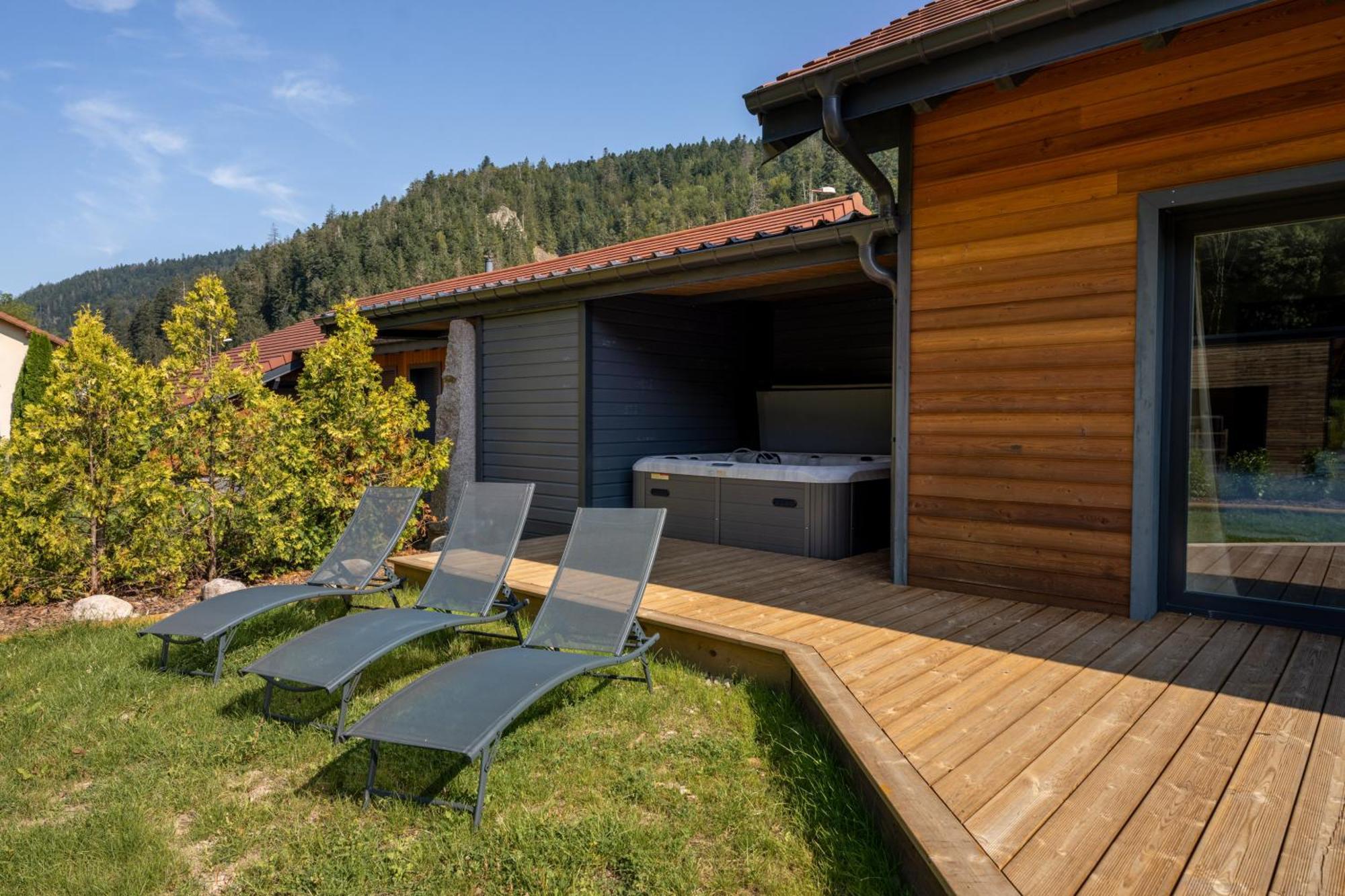 Chalet Nemesia Avec Spa A Gérardmer Exterior photo