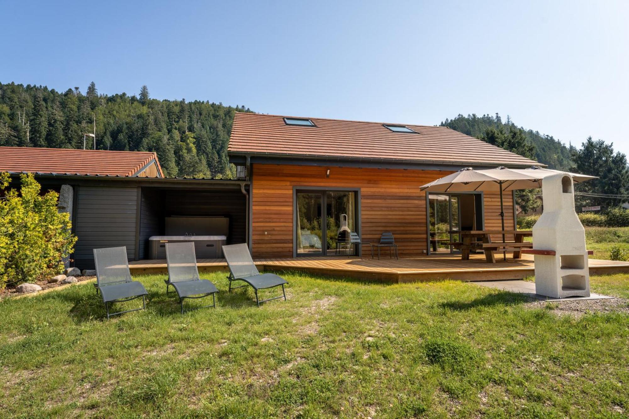 Chalet Nemesia Avec Spa A Gérardmer Exterior photo